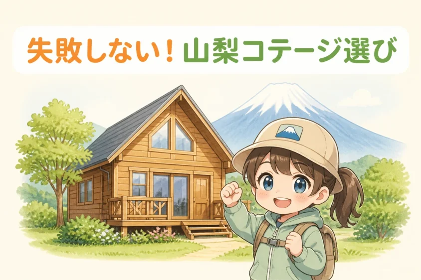 失敗しない山梨のコテージの選び方