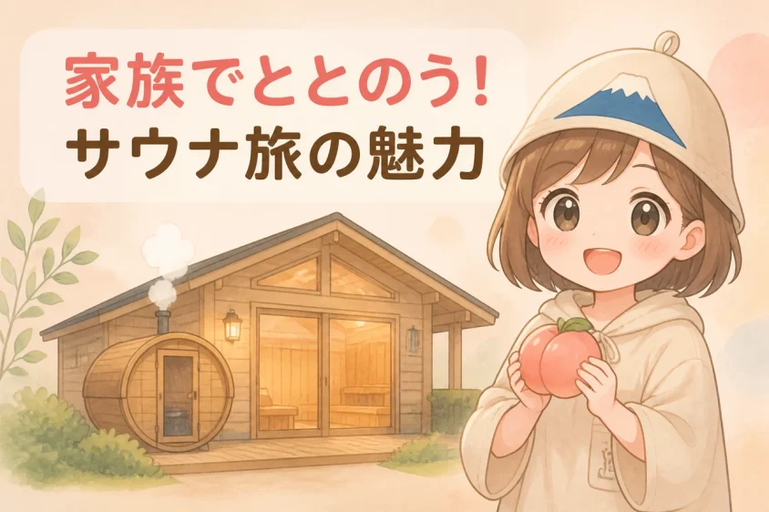 家族でサウナ付きコテージに泊まるメリット5つ