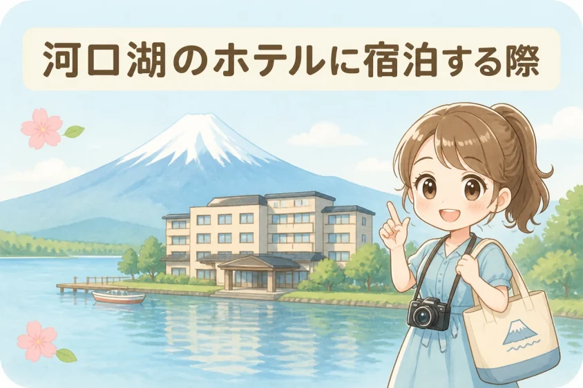 河口湖のホテルに宿泊する際の注意点