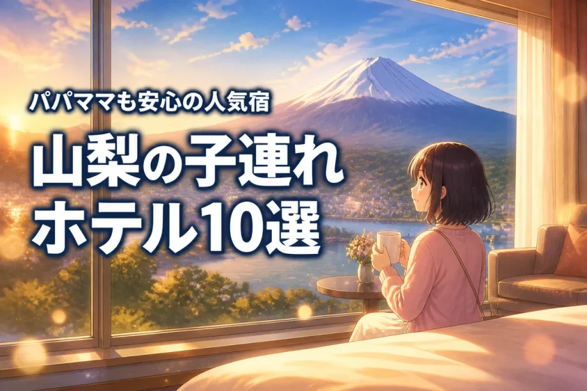 山梨での子連れ宿泊におすすめなホテル10選！パパママも安心の人気宿を厳選