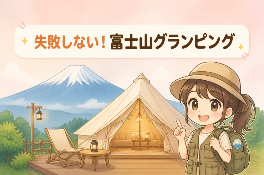 失敗しない富士山グランピングの選び方