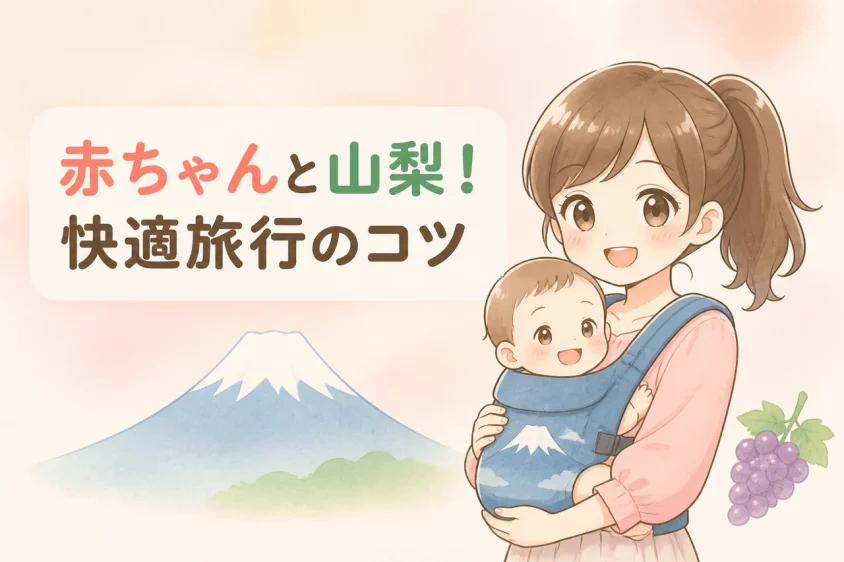山梨への赤ちゃん連れ旅行を快適にする方法