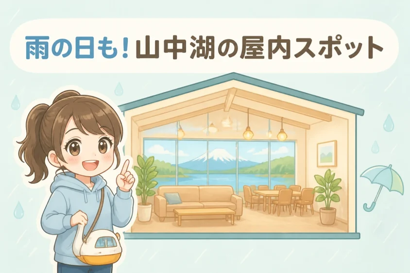 雨の日に遊べる山中湖の屋内スポット